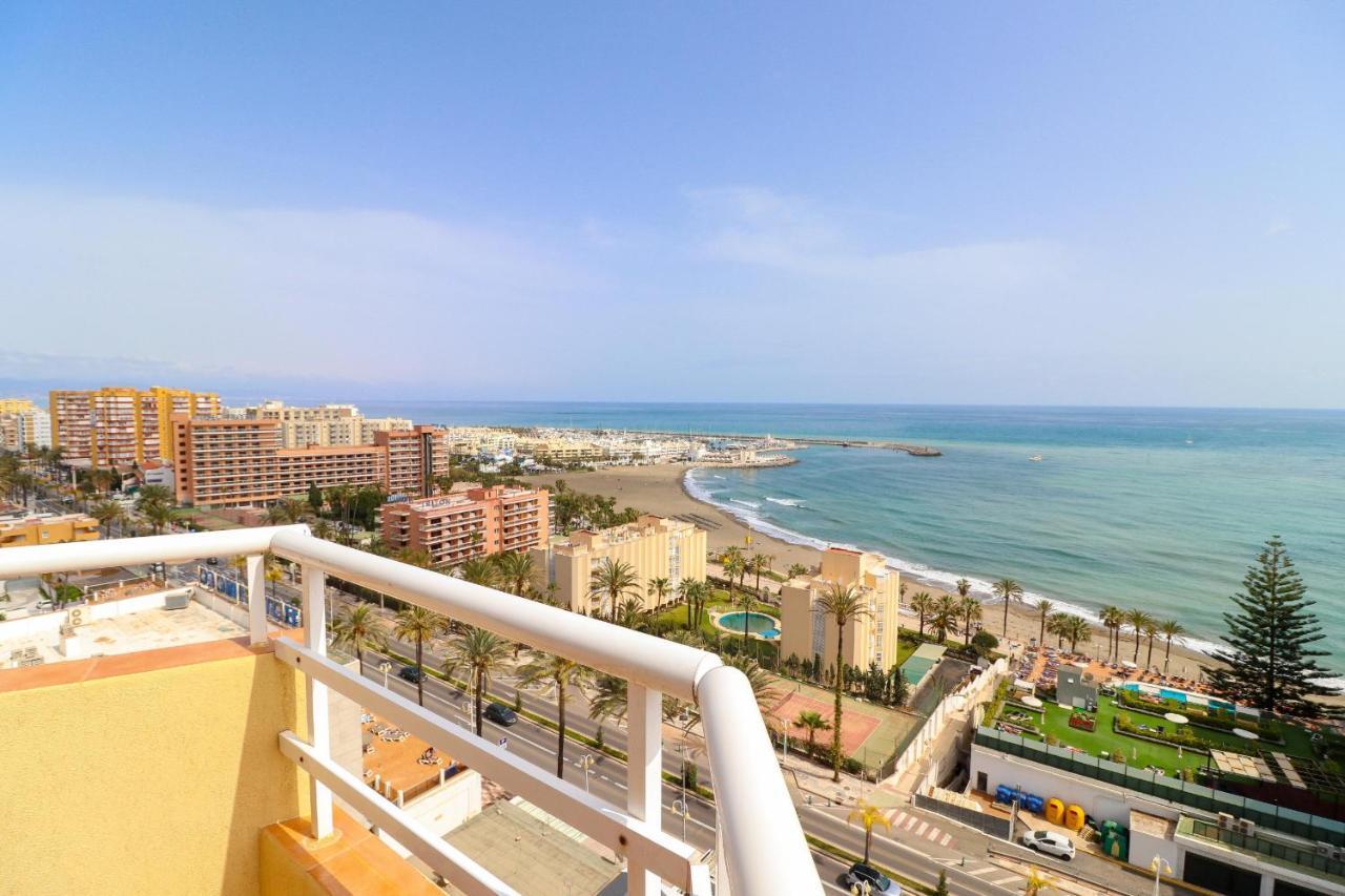 贝纳尔马德纳Penthouse With Panoramic Views - Puerto Marina公寓 外观 照片