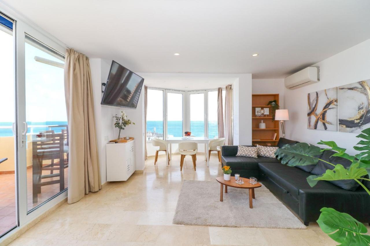 贝纳尔马德纳Penthouse With Panoramic Views - Puerto Marina公寓 外观 照片