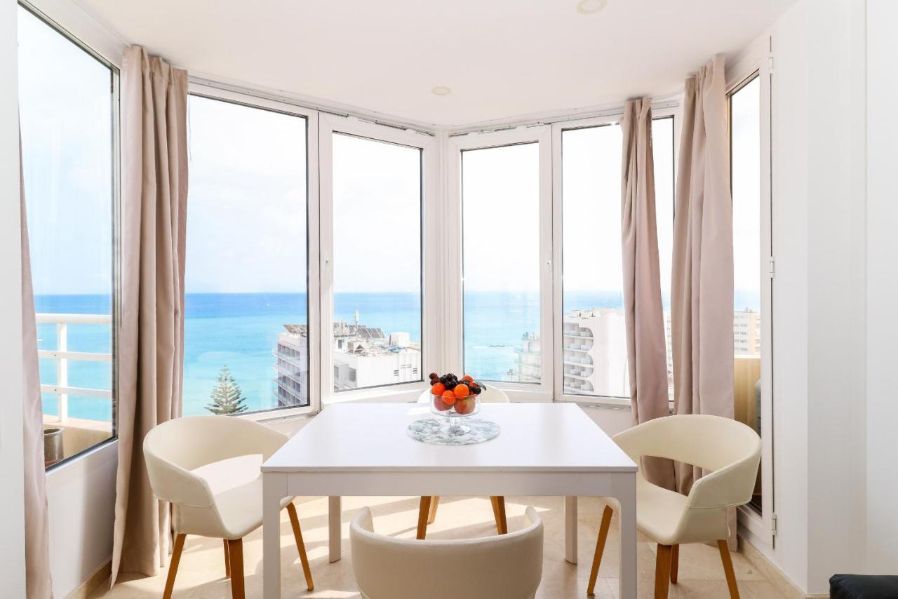 贝纳尔马德纳Penthouse With Panoramic Views - Puerto Marina公寓 外观 照片