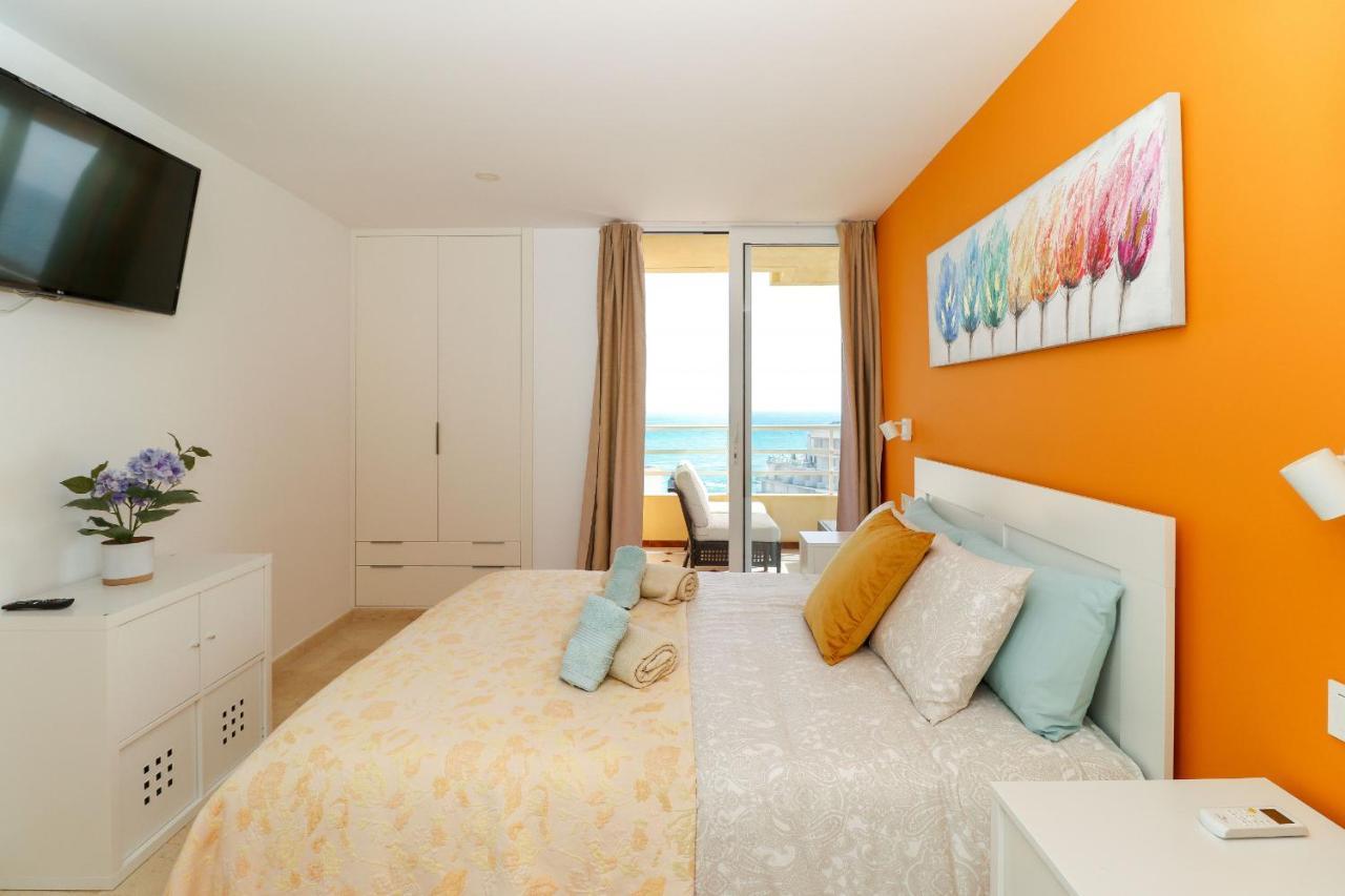 贝纳尔马德纳Penthouse With Panoramic Views - Puerto Marina公寓 外观 照片